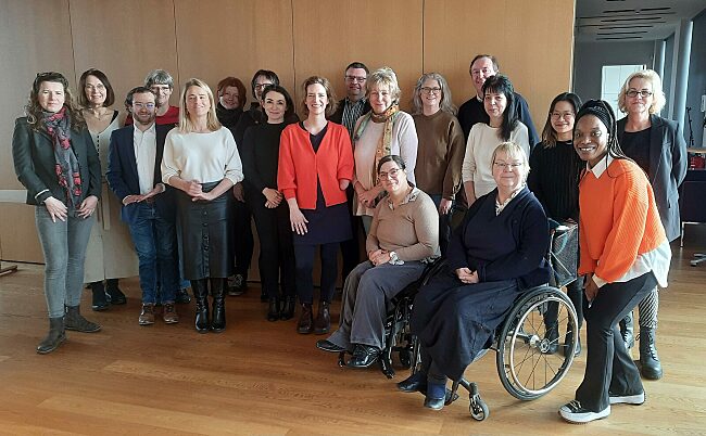 Gruppenfoto der Mitglieder des DBR-Arbeitsausschusses