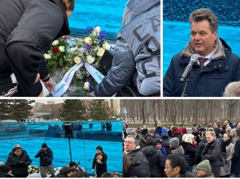 Zusammenstellung der Bilder der Gedenkveranstaltung