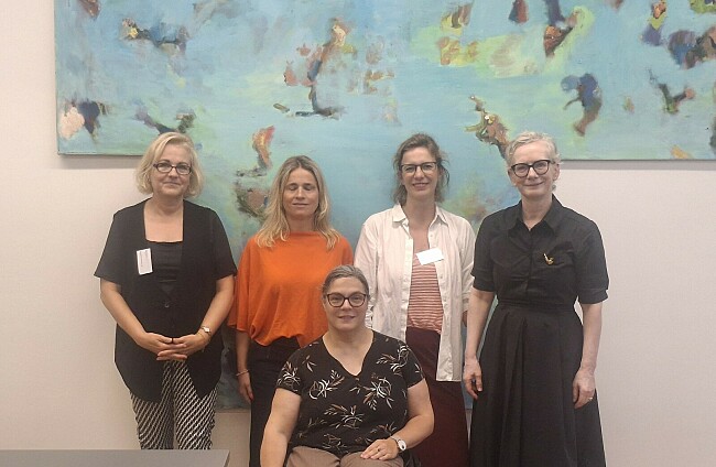 Gruppenfoto – DBR-Vertreterinnen mit Staatssekretärin Dr. Petra Bahr